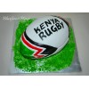 Rugby Themed Cake